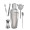 WineVault 5-Piece Cocktail Stainless Steel Essentials Shaker