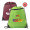Drawstring Backpack w/ Front Pocket & Earphone Slot 14"x18"