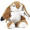 12" Plush Bunny Beige