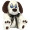 10" Nature Stuffed Animal-  Big Paw Puppy Dog