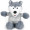 9" Cuddle Plush Friend- Husky