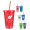 16 oz. Victory Acrylic Tumbler with Straw Lid