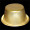 Gold Plastic Top Hats