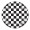 Black Checkered Plates-9"-8 Pack