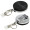 Outdoor Heavy Duty Round Metal Badge Reel w/ Belt Clip