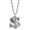 Silver Dollar Sign Beads