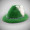 Tyrolean Green Velour Hat