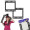 Film Strip Photo Frames - 5 Per Unit