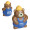 Construction Worker Bear Stress Reliever