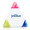 Triangle Plastic Highlighters