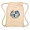 Cotton Cinch Up Bag Drawstring Backpacks (13.25"x 16.5")