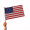 12" x 18" American Flag w/ Wooden Stick