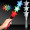 Triple Star LED Glow Light Up Wand