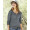 J. America Women's Thermal Henley