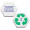Recycle Symbol Stress Reliever