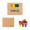 6-Piece Rectangular Crayon Set