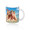 11.5 oz Full Color Frosted Glass Coffee Mug