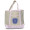12 Oz. Large Cotton Canvas Zipper Deluxe Tote Bag