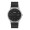 40MM METAL MATTE SILVER CASE, 3 HAND MVMT, BLACK D...