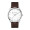 40MM STEEL SILVER CASE, 3 HAND MVMT, WHITE DIAL, L...
