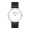 40MM SLIM STEEL SILVER CASE, 2 HAND MVMT, WHITE DI...