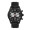 42MM STEEL BLACK CASE, CHRONOGRAPH MVMT, BLACK DIA...