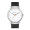 40MM METAL MATTE SILVER CASE, 3 HAND MVMT, WHITE D...