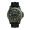 42MM METAL BLACK CASE, 3 HAND MVMT, BLACK DIAL, GR...