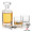 Cassidy 3pc Decanter Set & S/S Ice Balls