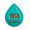 Digital Timer In Water Drop Shape With Easy Button
