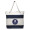 Striped Canvas Tote Bags with Rope Handles