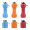 Silicone Dumbbell Water Bottle