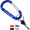 Large Size Carabiner Keyholder with Split Ring Attachment