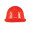 Red Novelty Construction Hats