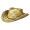 Straw cowboy hats