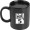 Black Coffee Mug Bank