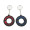 Rubber Mini Racing Tyre Wheel Keychain