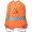 Hi Viz Cinch Bag Reflective Tape Safety Drawstring Backpack