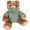 8" Green Scrub Bear