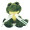 10" Fantabulous Frog with ribbon and one color imprint