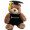8" Graduation Bear with one color imprint