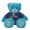 9" Blue Peter Bear with t-shirt and one color imprint