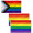 3 x 5ft Rainbow Pride Flag MOQ 20