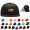 Adjustable Snap Closure Makes Flat Bill Hat