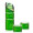 Atlantis Stacker VividPrint™ Award -  Green