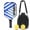Fiberglass Pickleball Paddle & Ball Set w/ Shoulder Bag
