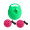 Pickleball Rebound Trainer with 2 Pcs Ball & Elastic Rope