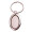 Zinc Keychain- Oval w/ Swivel Center