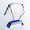 Prosperity Blue Crystal Prism Awards with Dual Etch Areas