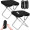 Folding Camping Stool with Self Zippered Bag